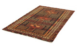 Afshar - Sirjan Persian Carpet 220x141 - Picture 2