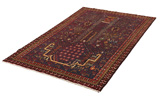 Afshar - Sirjan Persian Carpet 244x146 - Picture 2