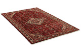 Borchalou - Hamadan Persian Carpet 200x131 - Picture 1