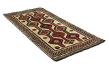 Yalameh - Qashqai Persian Carpet 225x113 - Picture 1