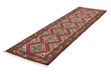 Enjelas - Hamadan Persian Carpet 302x85 - Picture 2