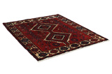 Enjelas - Hamadan Persian Carpet 193x153 - Picture 1
