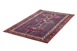 Afshar - Sirjan Persian Carpet 218x130 - Picture 2