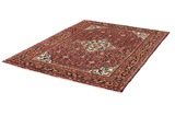 Borchalou - Hamadan Persian Carpet 206x160 - Picture 2