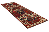 Bakhtiari - Qashqai Persian Carpet 338x110 - Picture 1