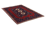 Afshar - Sirjan Persian Carpet 207x142 - Picture 1