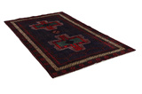 Afshar - Sirjan Persian Carpet 252x150 - Picture 1