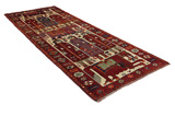 Bakhtiari - Qashqai Persian Carpet 361x137 - Picture 1
