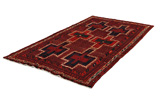 Sirjan - Afshar Persian Carpet 264x150 - Picture 2