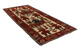 Bakhtiari - Qashqai Persian Carpet 336x143 - Picture 1