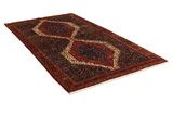Senneh - Kurdi Persian Carpet 300x160 - Picture 1