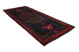 Koliai - Kurdi Persian Carpet 375x157 - Picture 1
