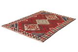 Enjelas - Hamadan Persian Carpet 187x130 - Picture 2
