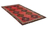Qashqai - old Persian Carpet 239x125 - Picture 1