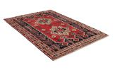 Afshar - old Persian Carpet 220x157 - Picture 1