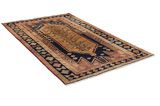 Tuyserkan - old Persian Carpet 222x138 - Picture 1