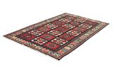 Bakhtiari - old Persian Carpet 216x129 - Picture 2