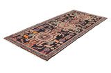 Sarab - Heriz Persian Carpet 317x125 - Picture 2
