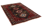 Qashqai Persian Carpet 246x150 - Picture 1