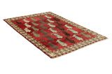 Qashqai - old Persian Carpet 220x140 - Picture 1