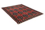 Afshar - old Persian Carpet 215x165 - Picture 1