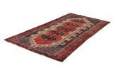 Senneh - Kurdi Persian Carpet 290x150 - Picture 2