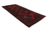 Senneh - Kurdi Persian Carpet 375x160 - Picture 1