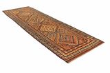 Tuyserkan - Hamadan Persian Carpet 366x122 - Picture 1