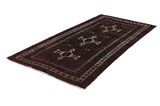 Afshar - Sirjan Persian Carpet 232x120 - Picture 2