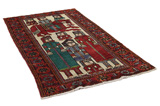 Bakhtiari Persian Carpet 223x123 - Picture 1