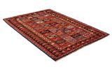 Bakhtiari - Qashqai Persian Carpet 212x145 - Picture 1