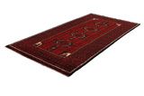 Turkaman Persian Carpet 246x128 - Picture 2