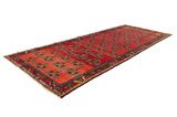 Koliai - Kurdi Persian Carpet 400x152 - Picture 2