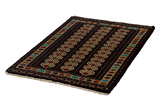Baluch Persian Carpet 131x94 - Picture 2