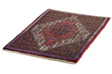 Senneh - Kurdi Persian Carpet 100x75 - Picture 2