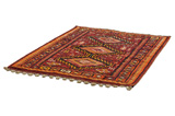 Qashqai Persian Carpet 190x140 - Picture 2