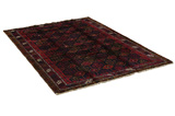 Gabbeh - Qashqai Persian Carpet 235x150 - Picture 1