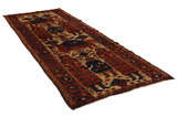 Bakhtiari Persian Carpet 380x138 - Picture 1