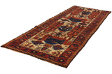 Bakhtiari Persian Carpet 380x138 - Picture 2