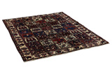 Bakhtiari Persian Carpet 204x155 - Picture 1