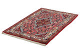 Enjelas - Hamadan Persian Carpet 124x76 - Picture 2