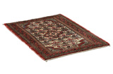 Enjelas - Hamadan Persian Carpet 90x67 - Picture 1