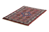 Enjelas - Hamadan Persian Carpet 92x63 - Picture 2