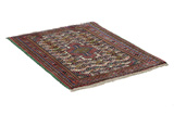 Enjelas - Hamadan Persian Carpet 86x66 - Picture 1