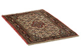 Enjelas - Hamadan Persian Carpet 94x61 - Picture 1