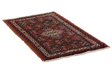 Hosseinabad - Hamadan Persian Carpet 100x60 - Picture 1