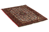 Enjelas - Hamadan Persian Carpet 94x64 - Picture 1