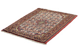 Enjelas - Hamadan Persian Carpet 94x64 - Picture 2