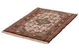 Enjelas - Hamadan Persian Carpet 92x60 - Picture 2