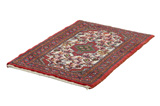 Enjelas - Hamadan Persian Carpet 86x59 - Picture 2